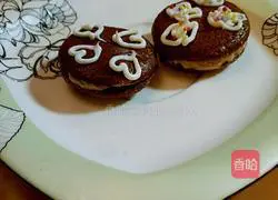 Chocolate Macaron Recipe Illustration 13