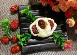 元宝红枣花卷的做法图解8