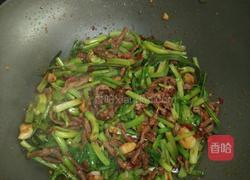 芥菜炒牛肉的做法图解8