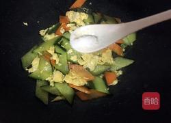 鸡蛋炒黄瓜的做法图解6
