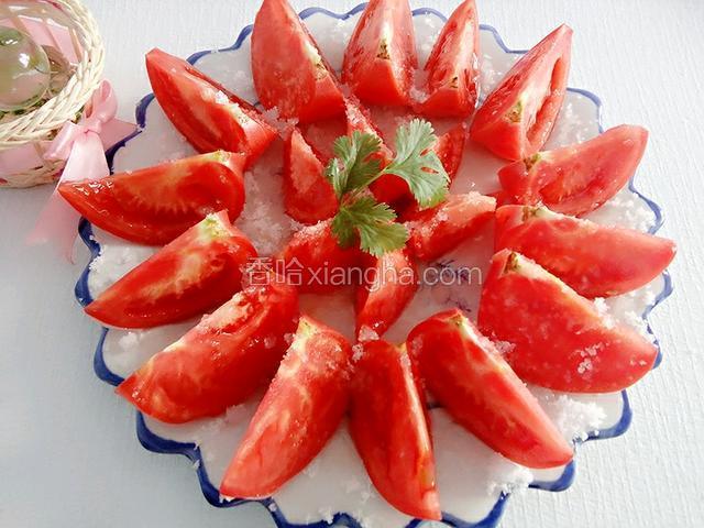 凉拌西红柿