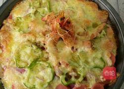 8寸鲜虾披萨的做法图解13