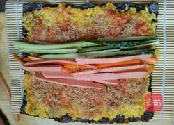 金瓜肉松寿司的做法图解6