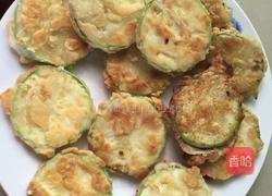 黄金/西葫芦煎饼的做法图解4