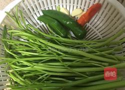 空心菜脆炒的做法图解1