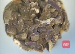 葱爆猪肝的做法图解3