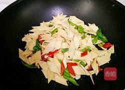 小炒豆腐皮的做法图解7
