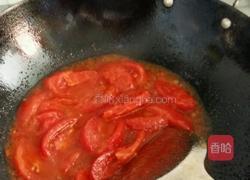 西红柿炒花菜的做法图解5