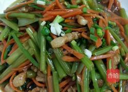 芹菜小炒的做法图解3
