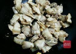 蒜苔炒五花肉的做法图解4