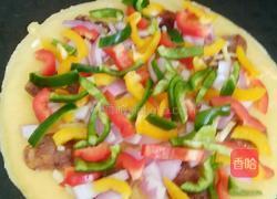 简易批萨 (10分钟搞定)的做法图解9