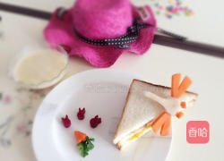 昆虫三明治的做法图解10