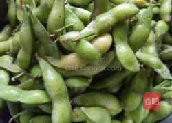 五香毛豆的做法图解1