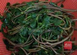 剁椒炒马齿苋的做法图解3