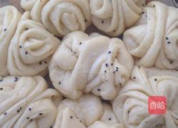 椒盐花卷的做法图解6