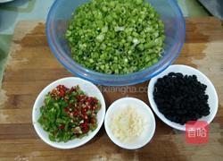 豆豉炒空心菜梗的做法图解2