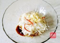 凉拌芥兰头丝的做法图解5