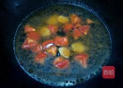 番茄豆腐汤的做法图解3