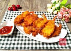 黄金蝴蝶虾的做法图解10