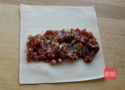 馄饨皮锅贴的做法图解4
