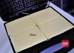 草莓华夫饼的做法图解7