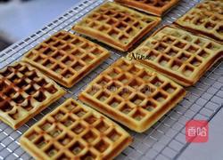 草莓华夫饼的做法图解9