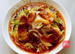 卷心包菜回锅肉的做法图解4