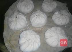 韭菜鸡蛋素包子的做法图解11