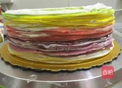 彩虹千层蛋糕的做法图解17