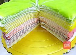 彩虹千层蛋糕的做法图解19
