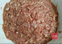 荠菜猪肉馅饺子的做法图解2