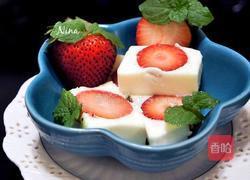 奶香草莓冻的做法图解5