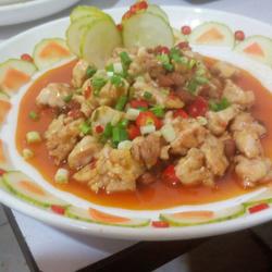 宫爆鲟魚丁的做法[图]