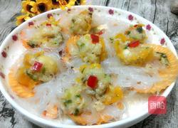 蒜蓉扇贝蒸粉丝的做法图解11