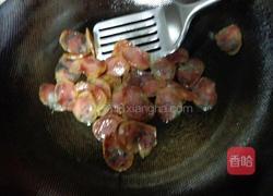臘腸炒杏鮑菇的做法圖解5