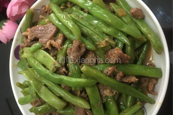 四季豆烧猪肉