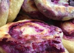 自制南瓜紫薯饼