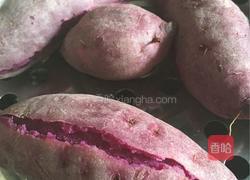 自制南瓜紫薯饼的做法图解1