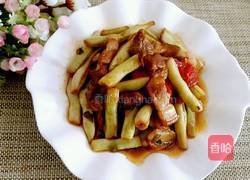 家常猪肉炖豆角的做法图解9