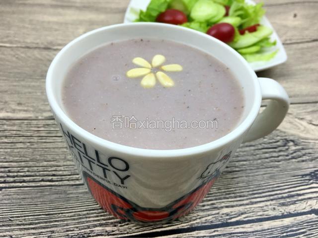 红豆薏仁米糊