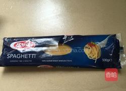 素炒意面的做法图解1