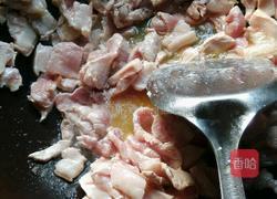 紫扁豆炒五花肉的做法图解2