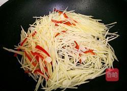 土豆丝炒肉的做法图解10