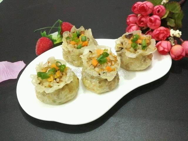 大馅糯米烧麦