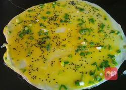 葱香鸡蛋卷饼的做法图解5