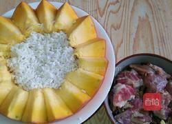 金丝瓜糯米排骨饭的做法图解2