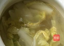 娃娃菜粉丝肉丸汤的做法图解6