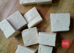 豆腐烧口蘑的做法图解4