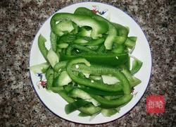 香干炒腊肉的做法图解3