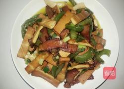 香干炒腊肉的做法图解9